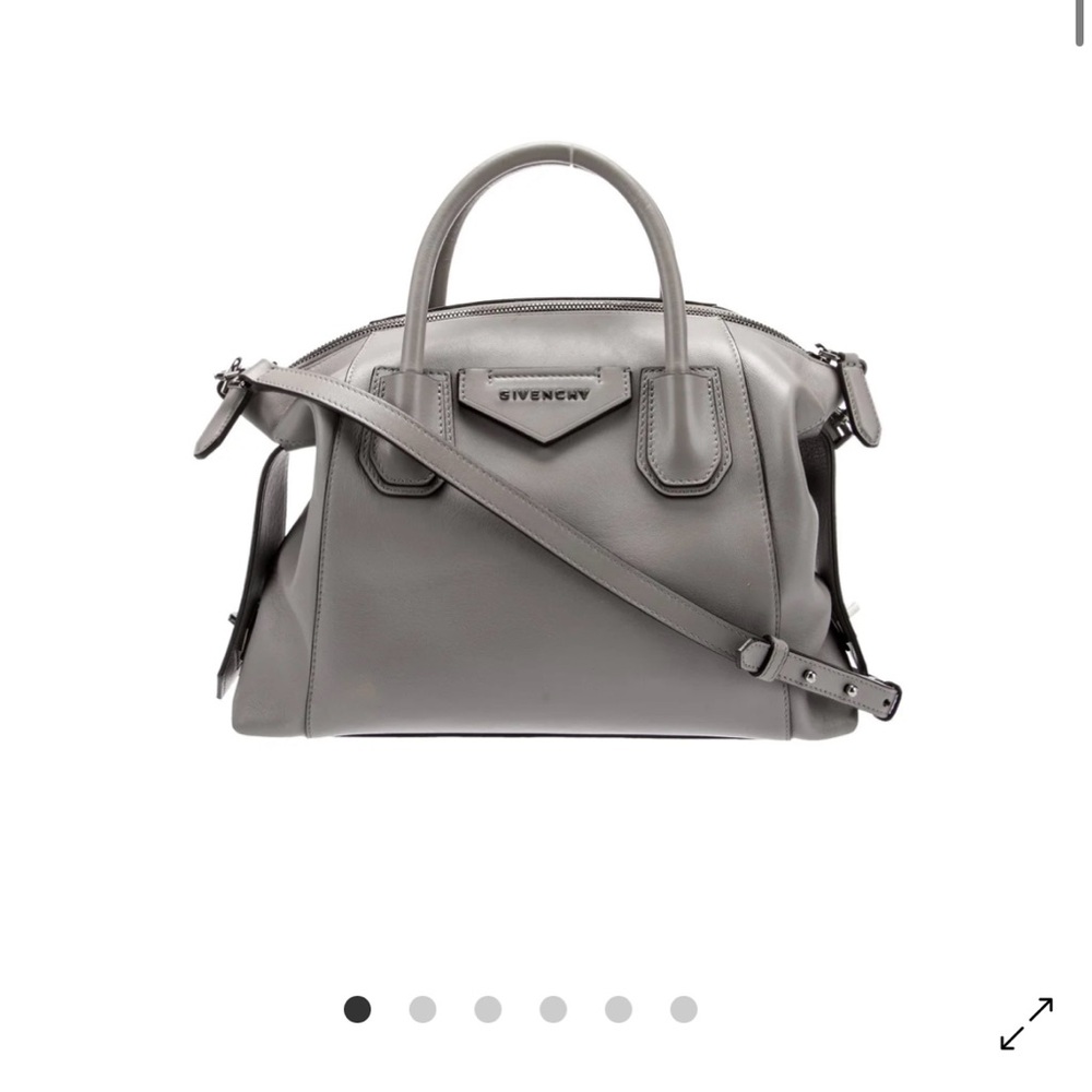 Givenchy Elegant Gray Satchel